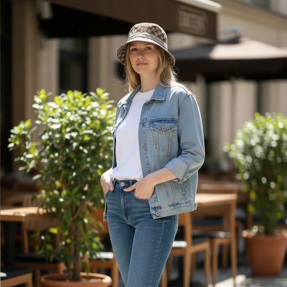 Gucci Brown Monogram Hat main image 5